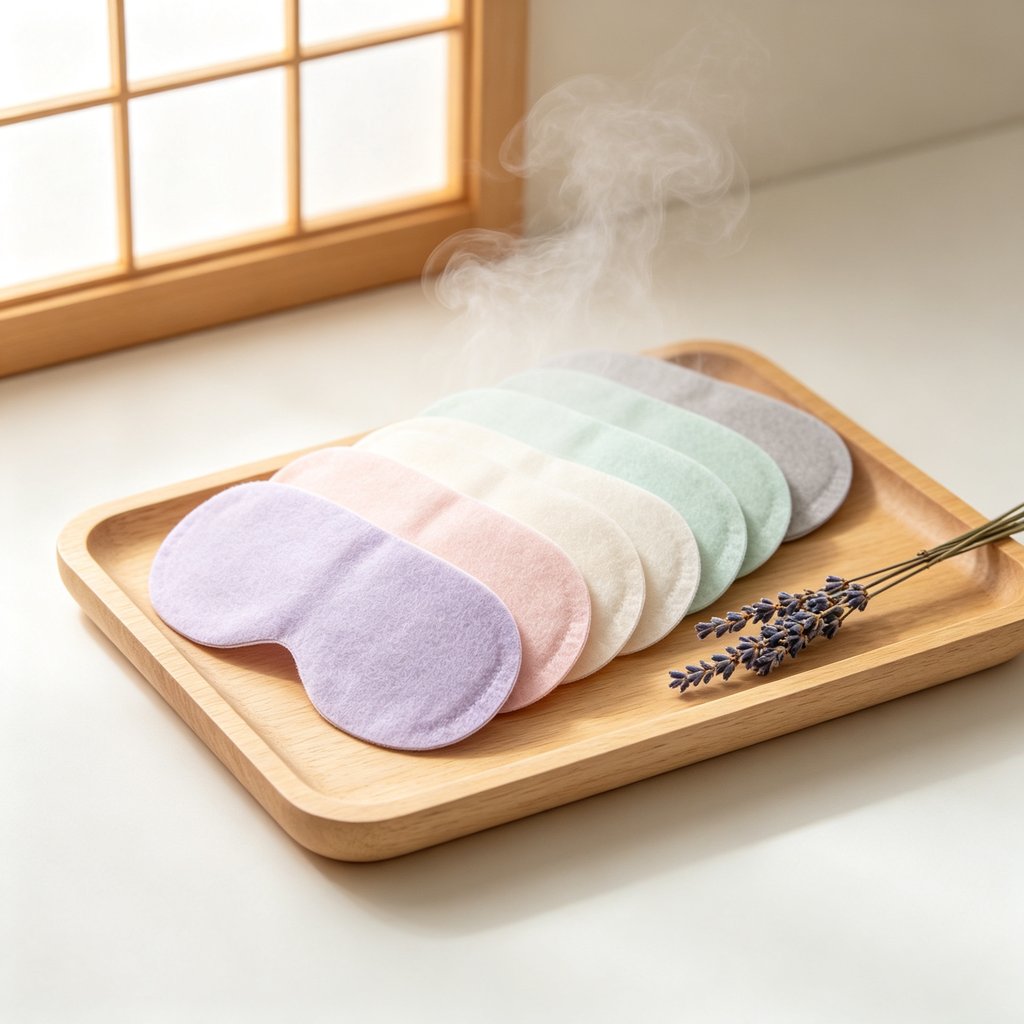 Steam eye mask case for Japan market