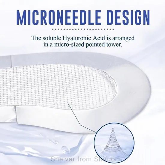 Dissolvable Microneedle Eye Patch