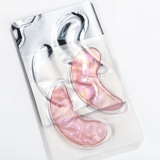 Iridescent Hydrogel Eye Patches