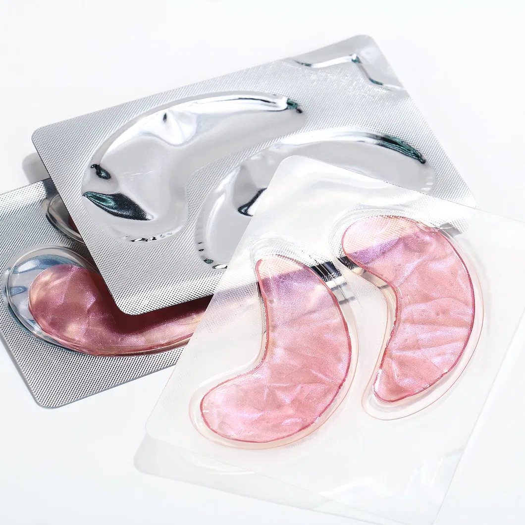 Iridescent Hydrogel Eye Patches